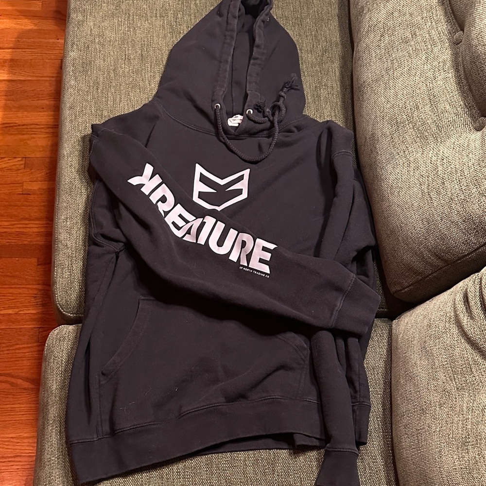 KREATURE Black Hoodie for Men
